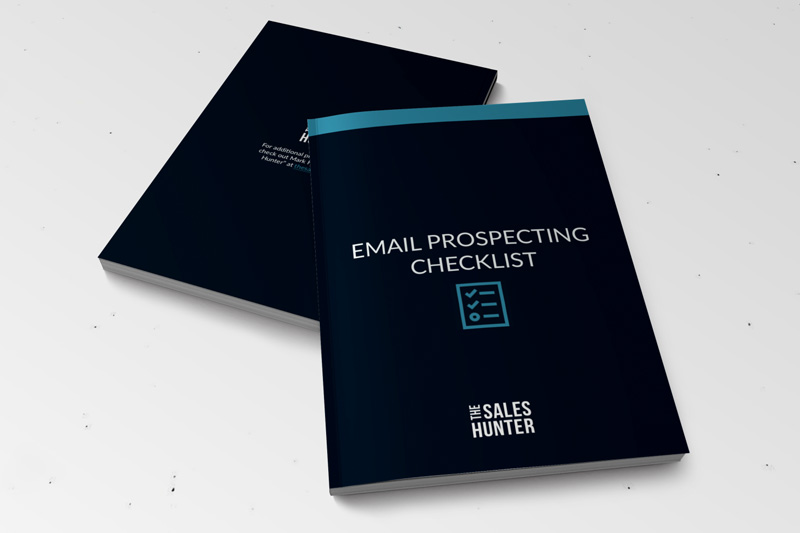 Email Prospecting Checklist Infographic